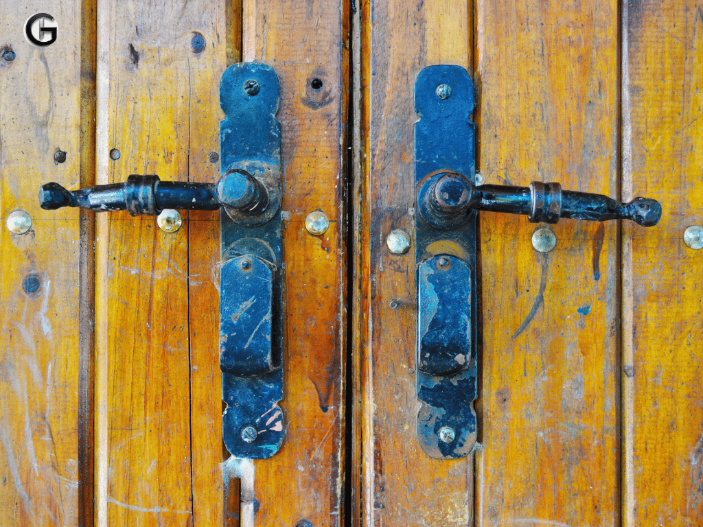 Hand Forged Iron Door Handles–  - Gandhi International